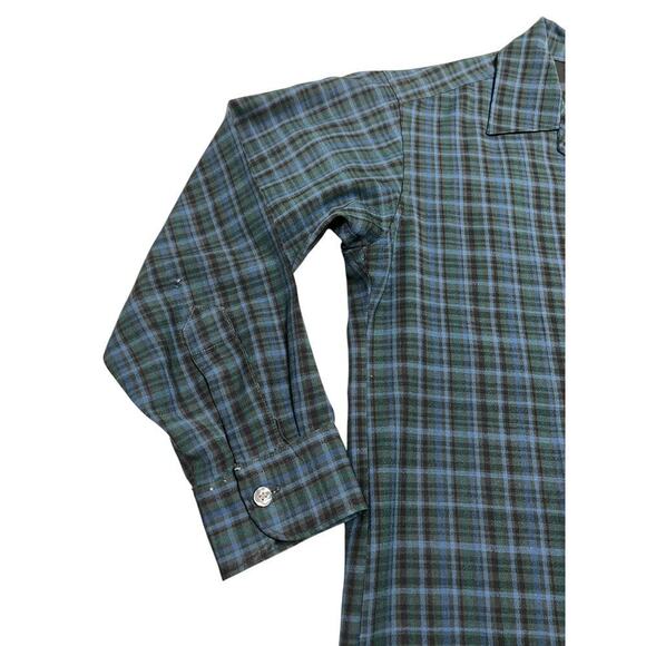 Vintage Pendleton - Men’s Sir Pendleton 100% Virgin Wool Plaid Long Sleeve - M - Picture 3 of 7